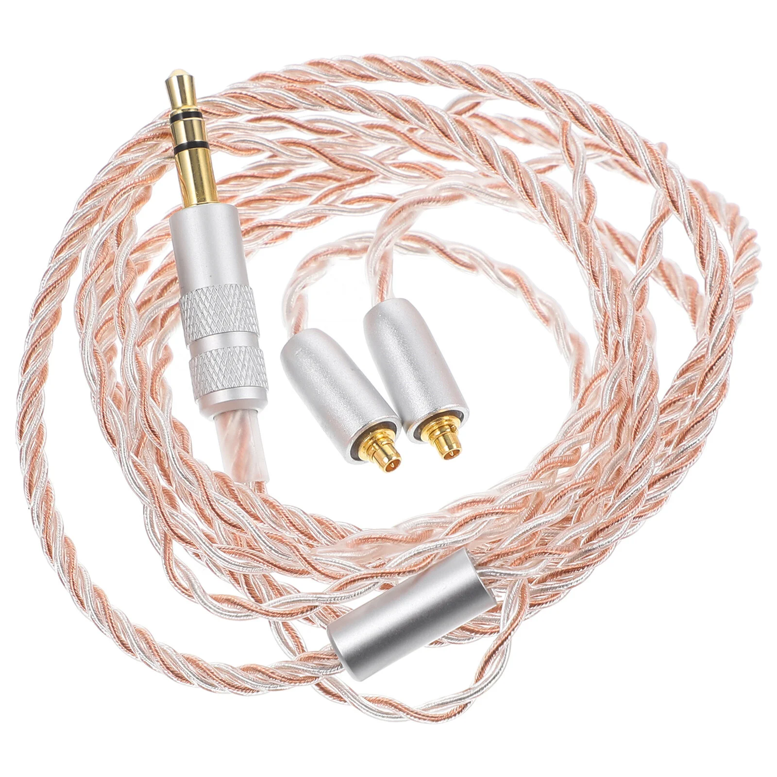 

Silver Plated Earphone Cable 35mm Plug Earphone Cable 35mm Headphone Wire