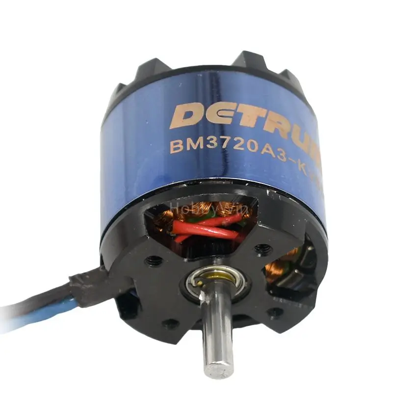 Мотор бесщеточный Dynam BM3720A KV650 Outrunner для радиоуправляемой модели самолета Sporter Sbach