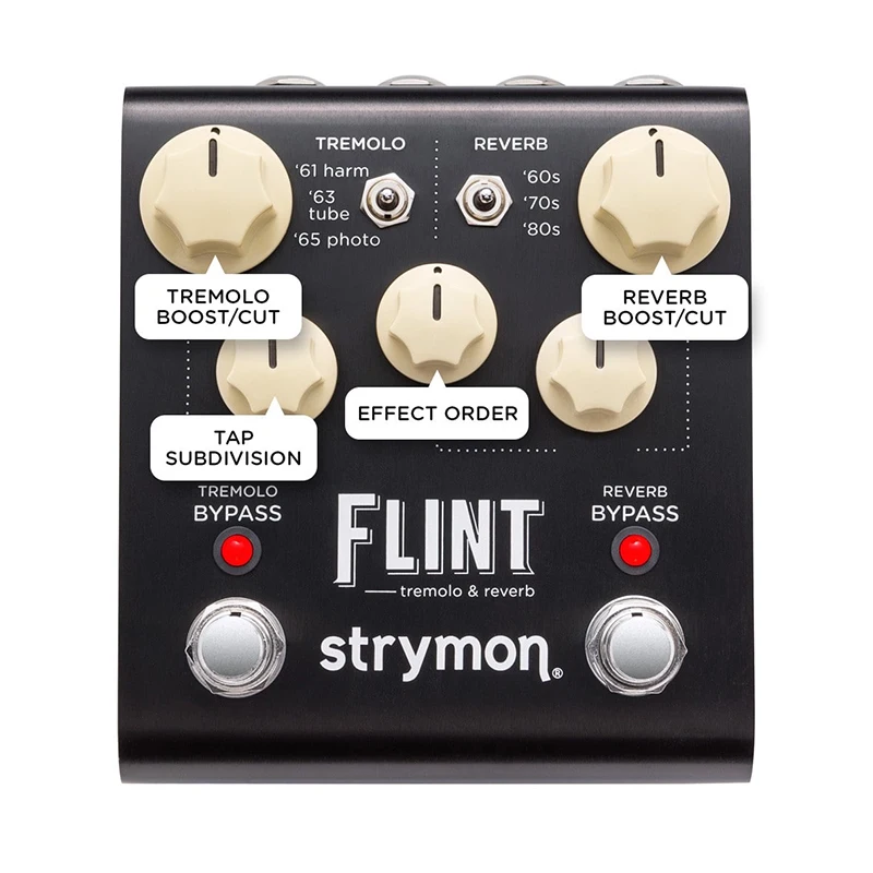 Педаль эффектов для гитары Strymon Flint Tremolo &amp Reverb |
