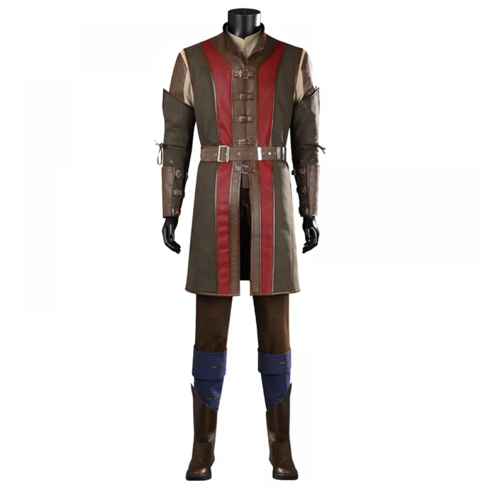 Shadowheart Косплей Костюм Хэллоуин Наряд Горячая Игровая Броня Униформа Куртка