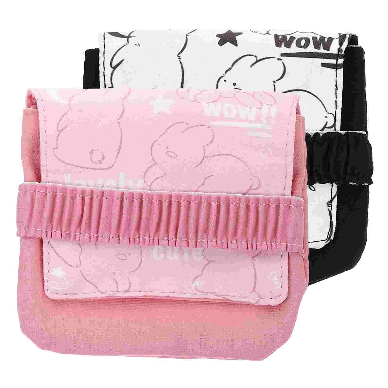 

2pcs Pad Pouches Pad Holder Period Tampon Bags Pad and Tampon Holder for Purse