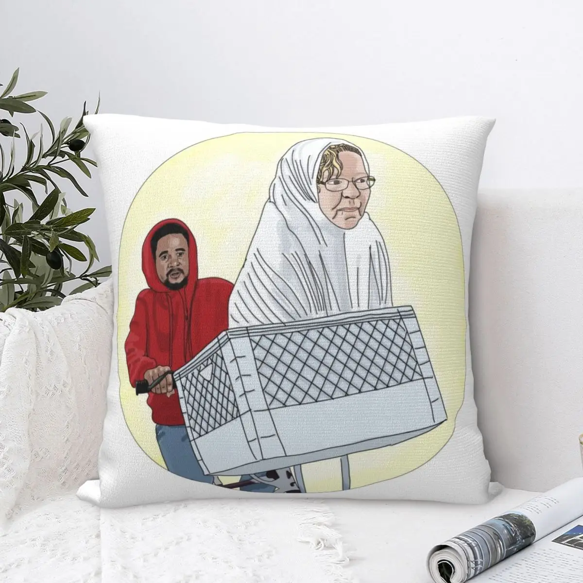 Usman and Lisa - 90 дней декоративная подушка для жениха Рождественские декоративные