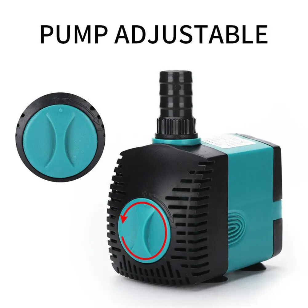 

Submersible Water Pump With Nozzle Efficient Energy-saving High-performance Fountain Pump For Fish Tank Pond