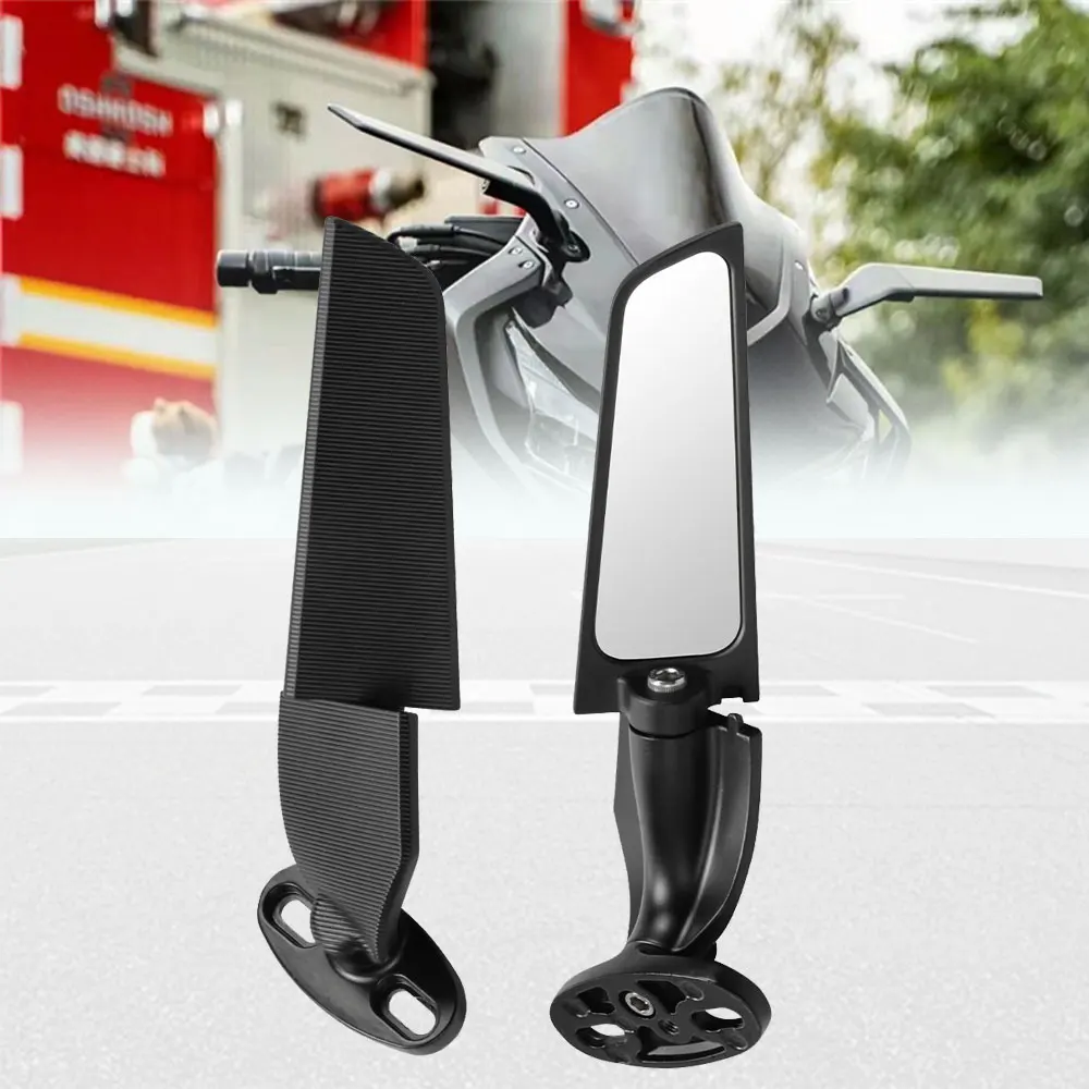 

Motorcycle Mirrors For Aprilia GPR250R APR250 rs660 CBR650R F CBR1000RR Modified Wind Wing Adjustable Rotating Rearview Mirror