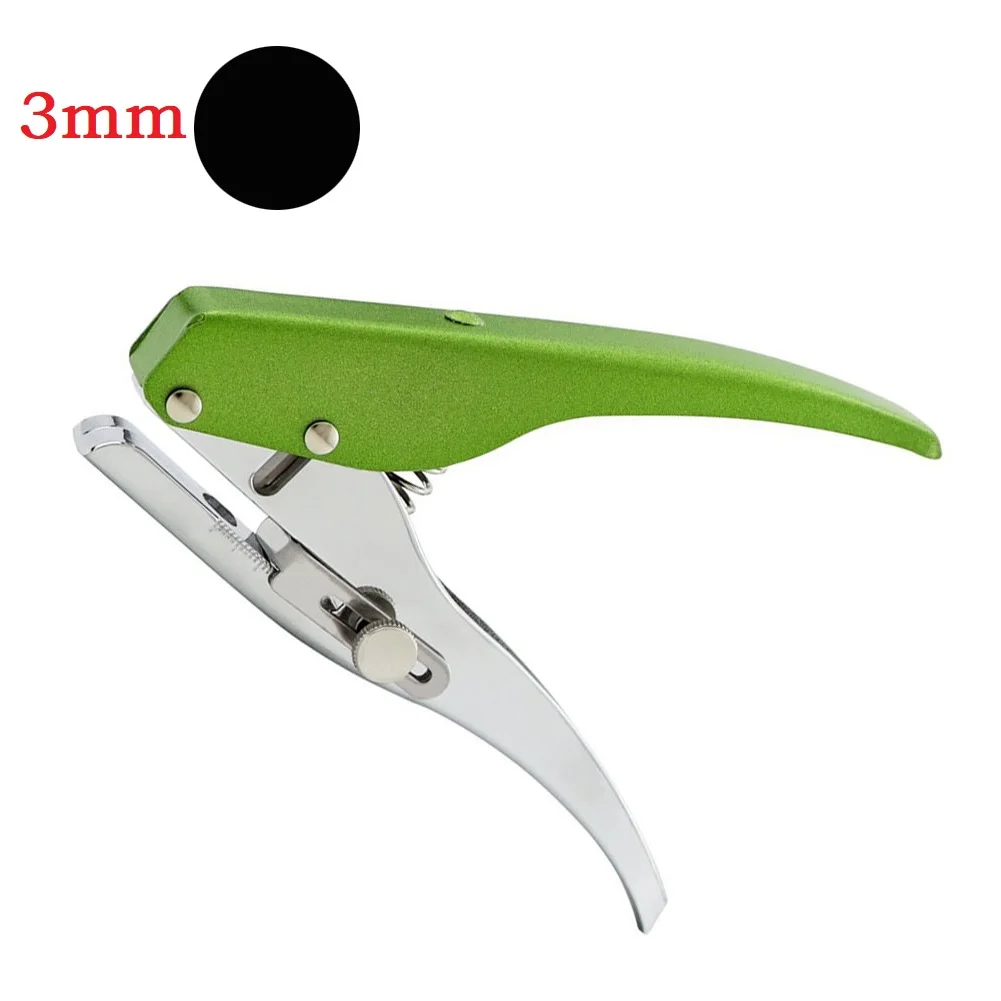 

Handheld Hole Puncher 3-10mm Hand-held Circle Round Single Hole Punch Paper Punch For ID Cards Photos Hand Tools Workshop