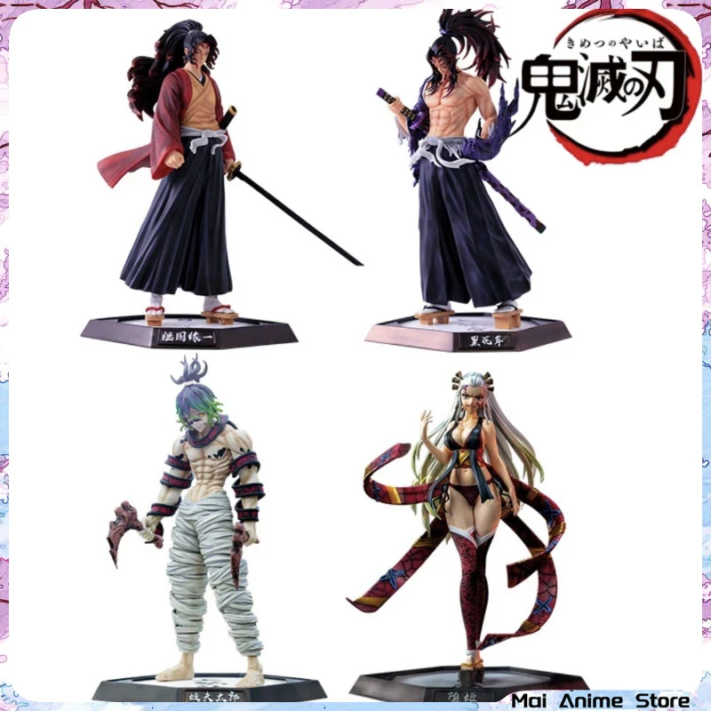 

Tsugikuni Yoriichi Anime Figure Kokushibou Demon Slayer PVC Aciton Figure Kimetsu No Yaiba Ornament Dolls Decoration Toys Gifts