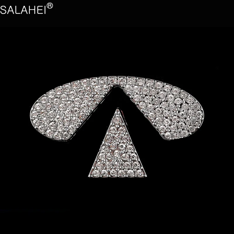 

1 Pcs Car Styling Diamond Sticker Steering Wheel For Infiniti Q50 Q60 Q70 Q70L QX50 QX60 QX70 QX80 G35 G37 Auto Emblem Decal