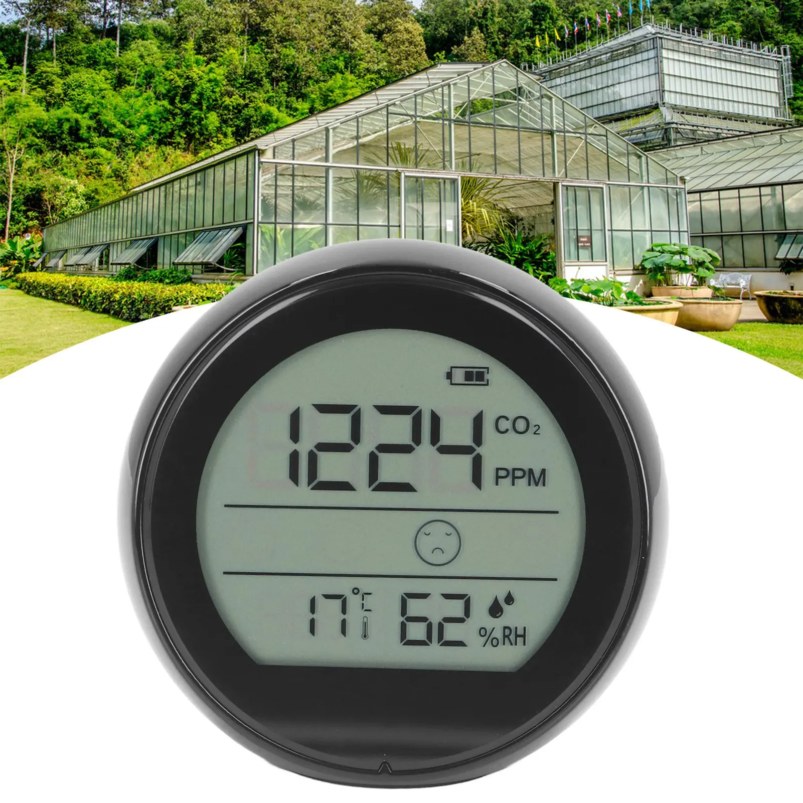 Монитор CO2 P8 Инфракрасный детектор углекислого газа Качество воздуха