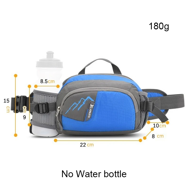 2023 Waterproof Mens Outdoor Sports Running Chest Pack  Ladies Travel Bag Casual Fanny Pack Waist Pack