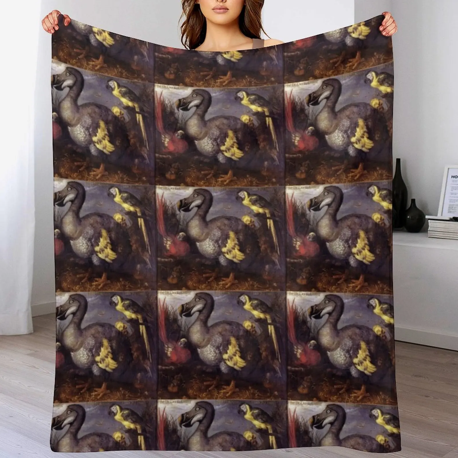 Одеяло Edwards' Dodo от Roelant Savery декоративные тонкие одеяла для дивана