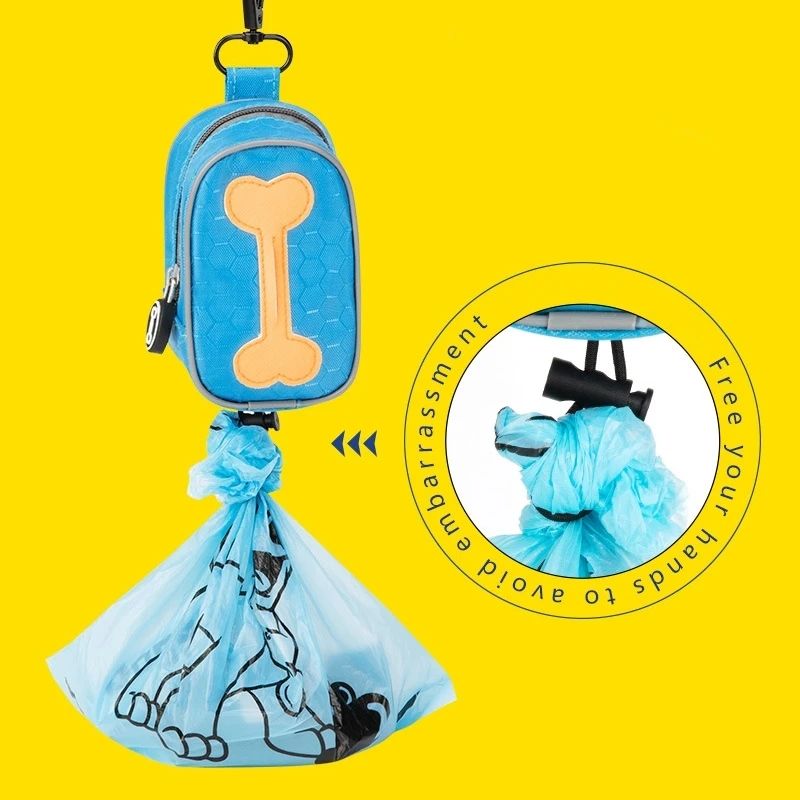 Диспенсер для мешков домашних животных щенков кошек портативный держатель