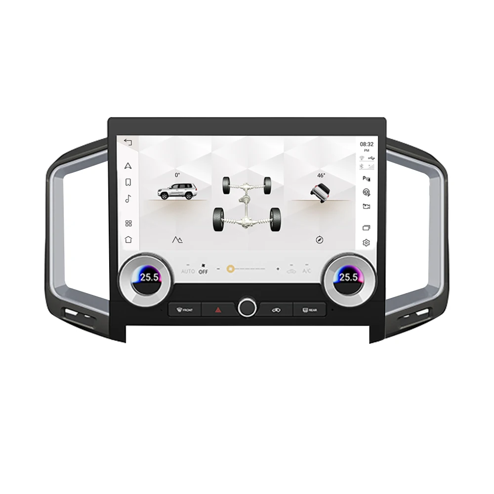 Автомобильный радиоприемник для Toyota Land Cruiser 200 LC200 2016-2021 Android 2Din стереоприемник