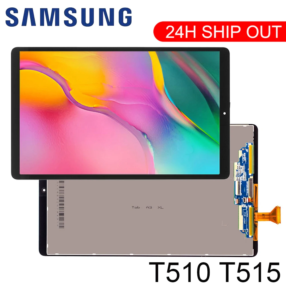 

New LCD Replacment 10.1" For Samsung Galaxy Tab A 10.1(2019) WIFI T510 SM-T510 T510N LCD Display Touch Screen Assembly T515