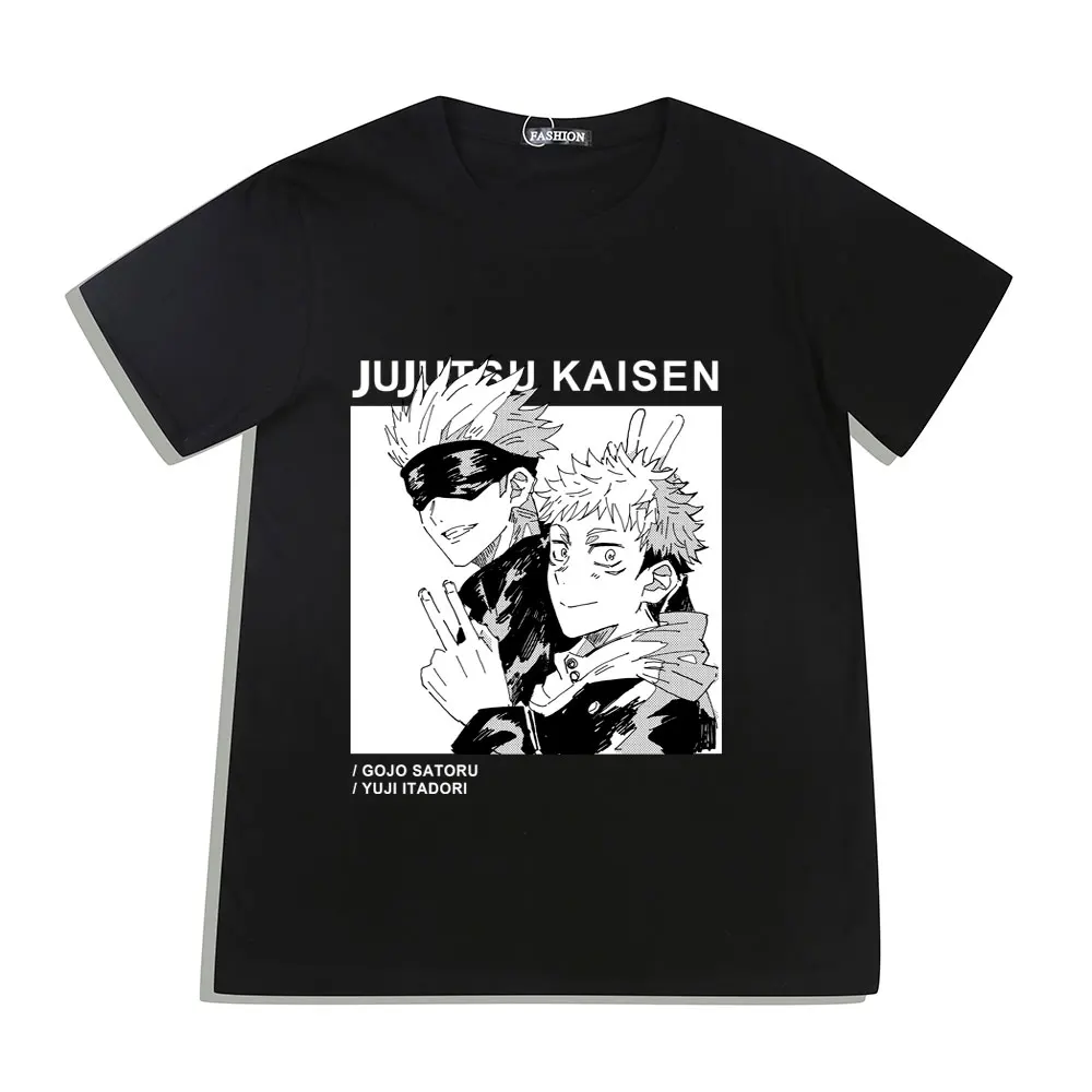 

Мужская японская футболка с забавными рисунками из аниме «Дикая собака», «джуютсу», «касин»