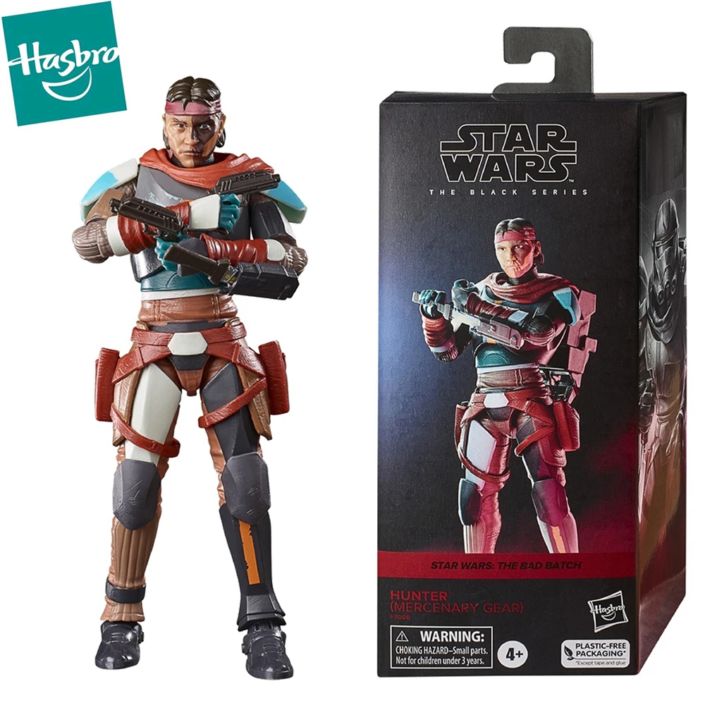 

In Stock Hasbro Walmart Star Wars The Bad Batch THE BLACK SERIES Hunter Mercenary Gear Action Figure Collectible Model Toys