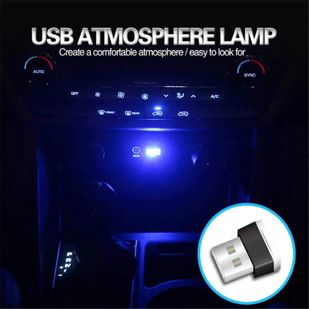 

led interior car lights usb for Mitsubishi Asx Lancer 10 9 Outlander EX Pajero Sport Eclipse Carisma Galant