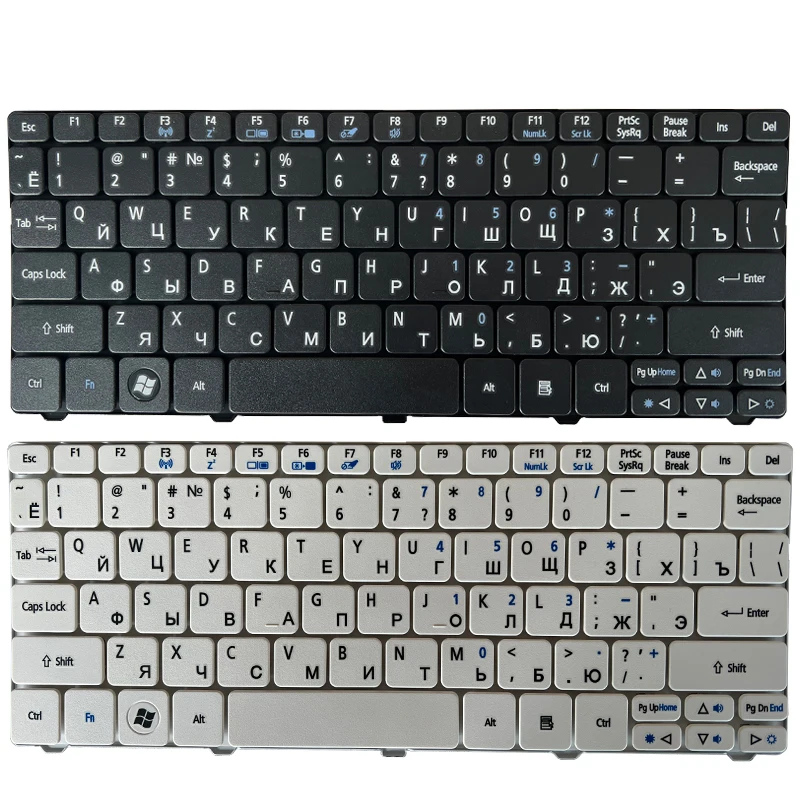 

Русская RU Клавиатура для ноутбука Acer NSK-AS01D V111102AS5 NSK-AS40R V111102AS3 NSK-AS00R PK130E91A04 NSK-AS10R