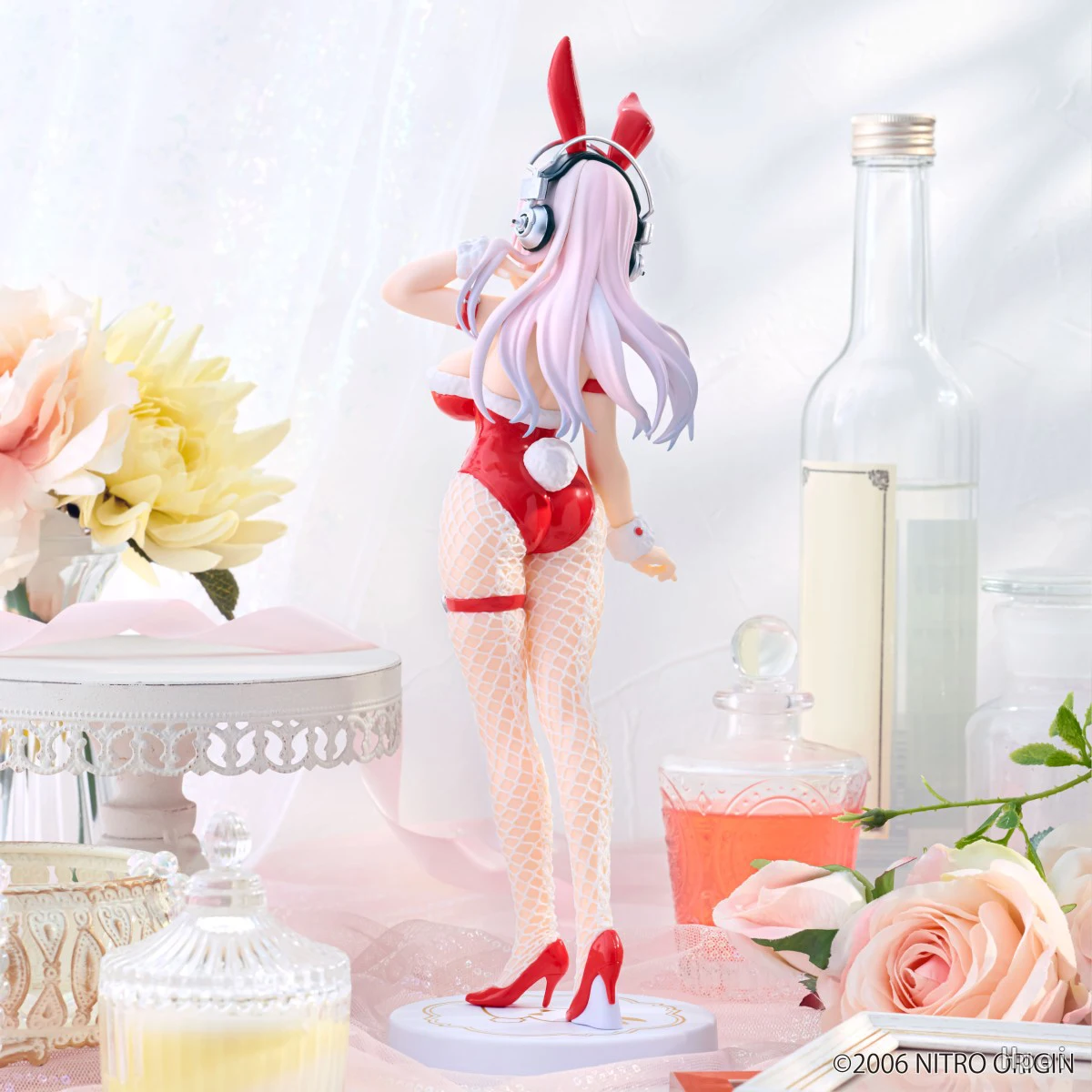 Фото Оригинальные FuRyu BiCute Bunnies SUPER SONICO ПВХ аниме фигурки экшн-фигурки модель игрушки подарок №4