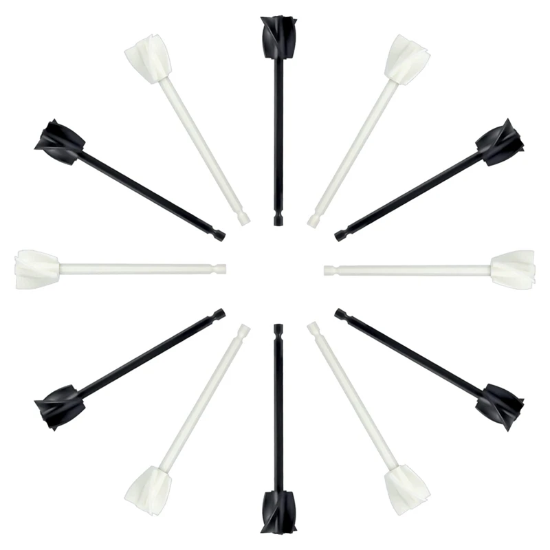 

12 шт., подвески для сверления, многоразовые искусственные эпоксидные зерна для сверления смолы, силиконового смешивания