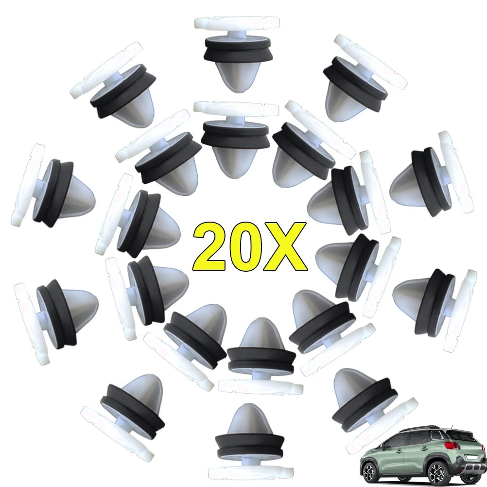 

Car Door Interior Door Card Trim Clips Padding Mounting Fastener Retainers Clips For Peugeot Citroen Renault OE# 9345ZN 1007928