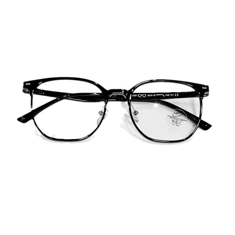 Винтажные компьютерные очки в стиле ретро Корейском женские с ярким весом