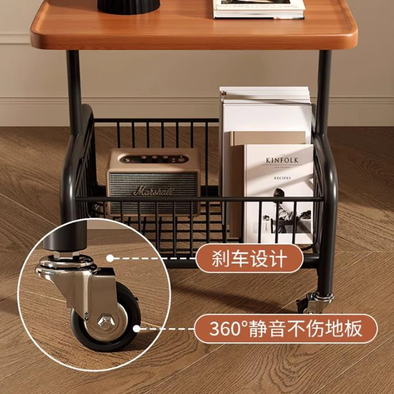 Подвижный диван-стол для гостиной сидячий современный металлический кофейный