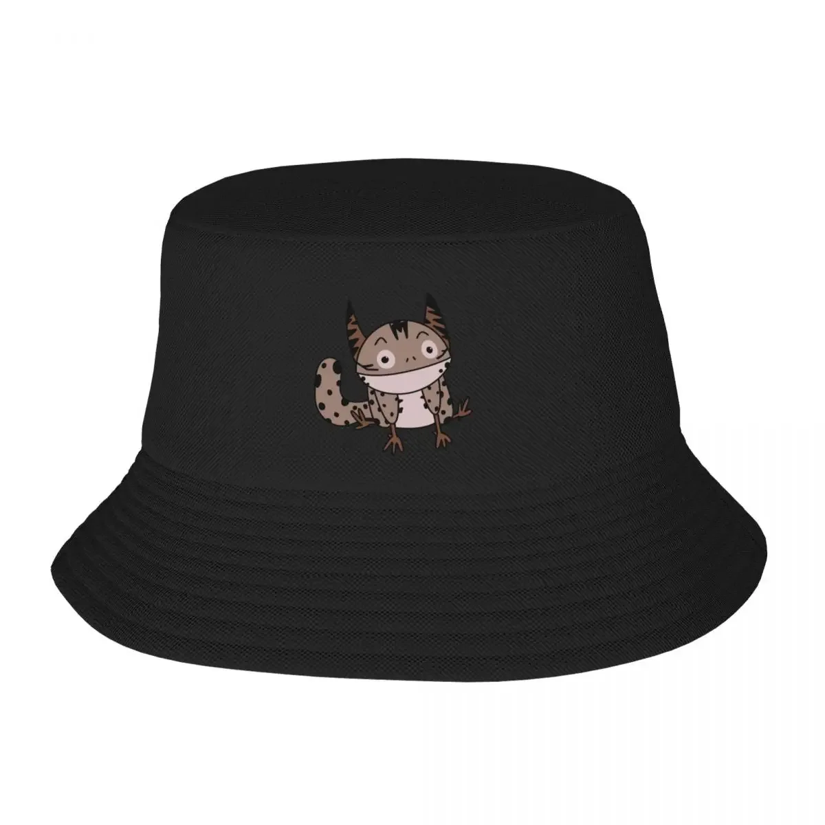 Loth Cat Bucket Hat черная походная шапка Бейсбольная мужская женская