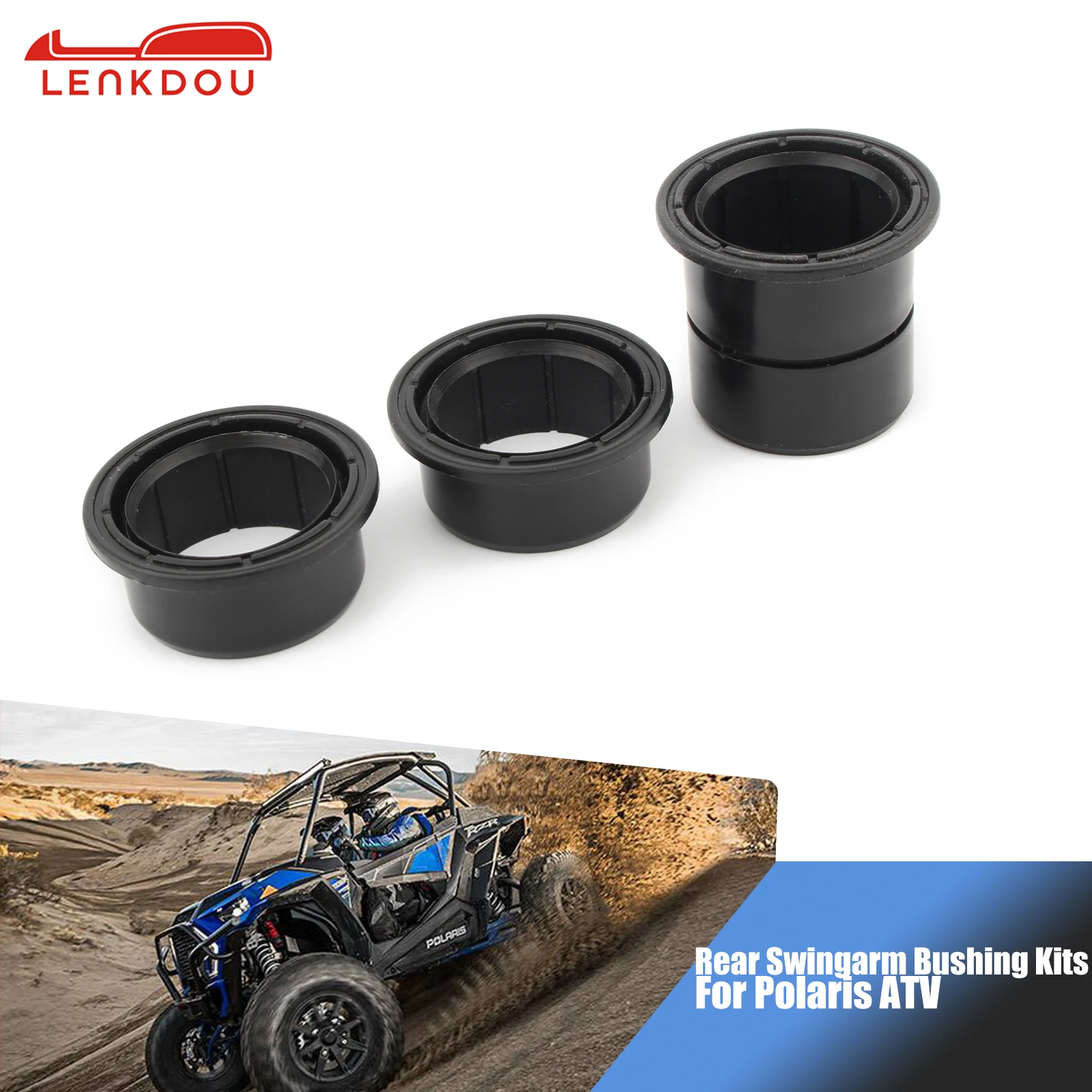 

Rear Swingarm Bushing Kits For Polaris ATV Scrambler 400 500 Series 10 11 UTV Trail Blazer 250 300 Xplorer 98-13 Accessories