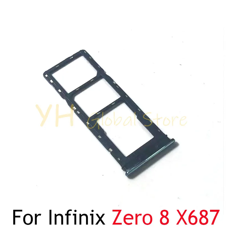 10 шт. Запасные детали для держателя Sim-карты Infinix Zero 8 X687