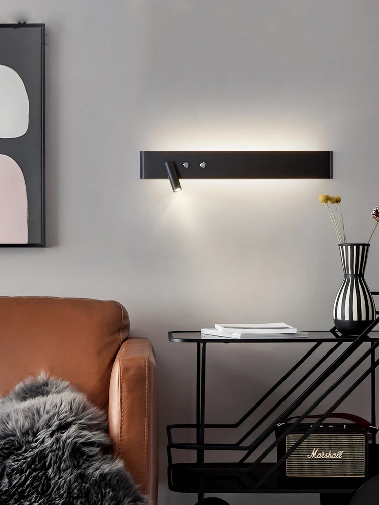 

Современный светодиодный настенный Декор, лампа для спальни, шкафа, настенный светильник, внутренний настенный светильник, домашняя прикроватная комната, декоративные настенные зеркала, лампы, линия