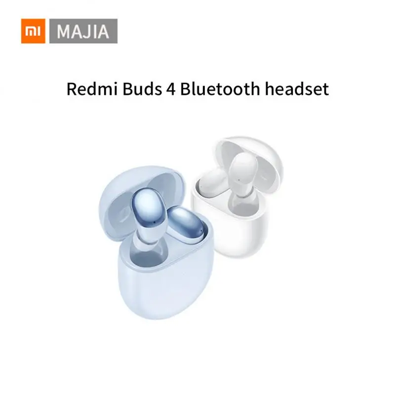 

Xiaomi Redmi Buds 4 TWS Earphone Bluetooth 5.2 35dB Active Noise Cancelling 2 Mic Wireless Headphone 30 Hours Battery Life IP54