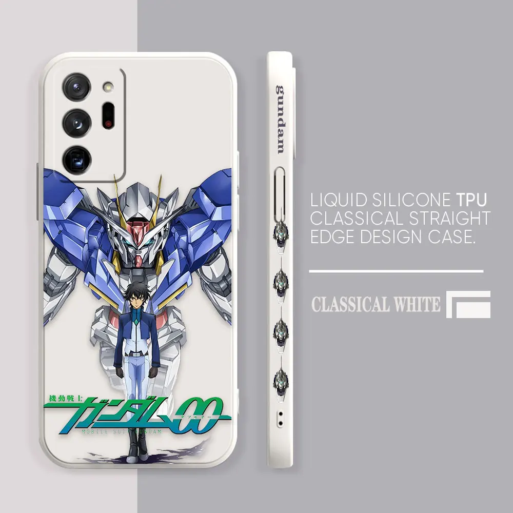 Case For Samsung Galaxy A90 A80 A70 A60 A50 A40 A30 A20S A20 A10S A10 Note 20 Pro Plus Lite Ultra 4G 5G Case  G-Gundam Robot 00