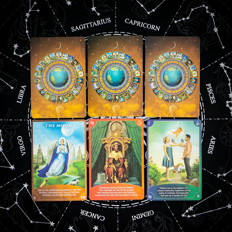 2022 New Arrive Tarot Card With Guidebook Divination Fate Playing Table Game Deck Birthday Gift Drinking |