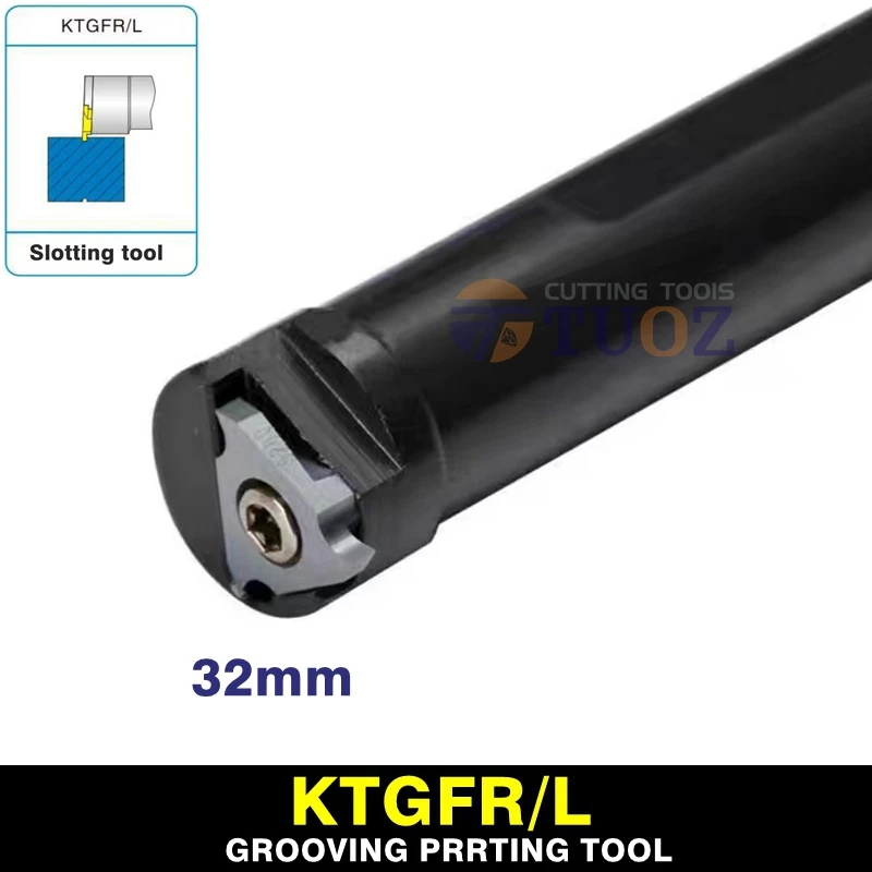 

S32S-KTGFR16 S32S KTGFR 32 мм CNC инструмент для внутренней канавки TGF32 обработка мелких пазов