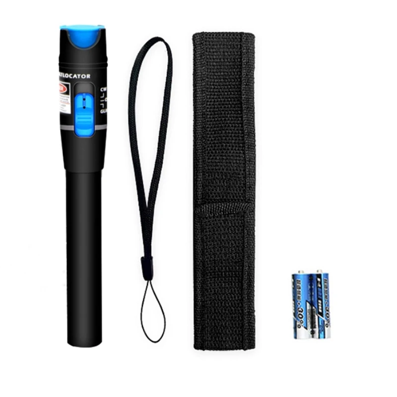 

Visual Fault Locator, Red Light Pen 10mw/20mw Fiber Optic Cable Tester Meter with 2.5mm Connector