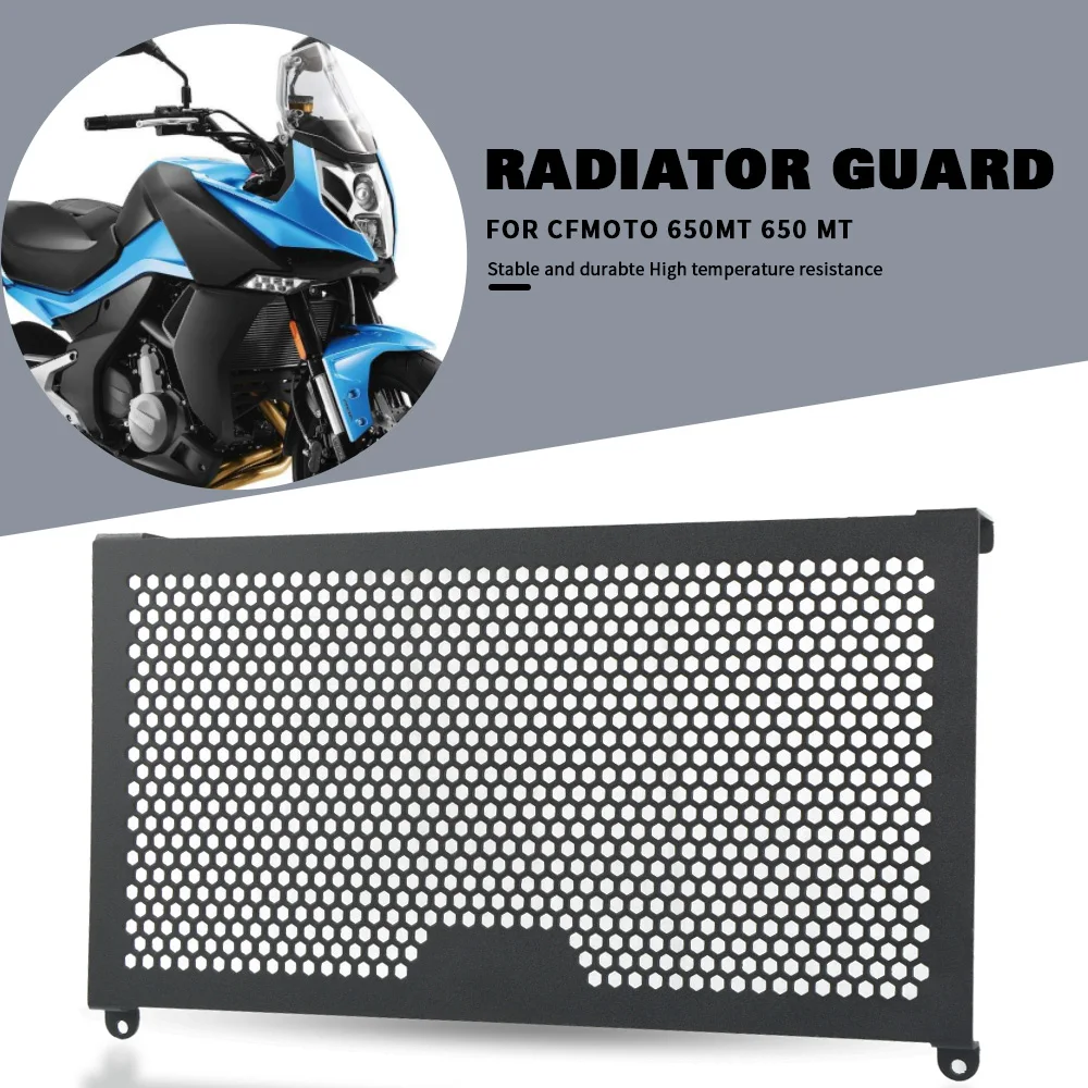 

Motorcycle Accessories For CFMoto 650MT 650 MT CNC Aluminum Radiator Guard Protector Grille Grill Cover Potential Damage