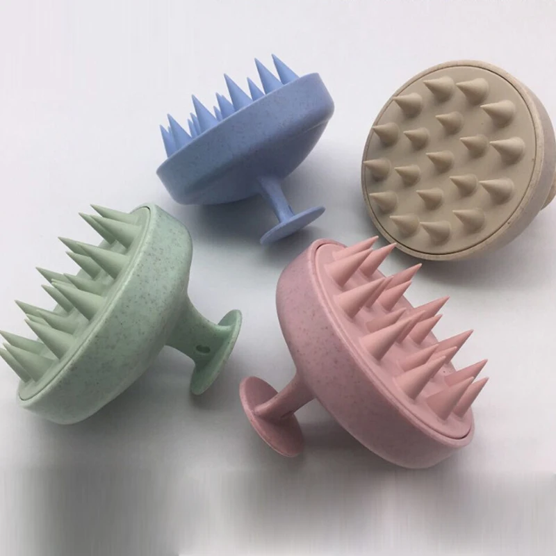

Silicone Shampoo Scalp Hair Massager Comb Adult Soft Household Bath Hair Shower Brush Comb Care Tool Wet and Dry Shampoo Massage