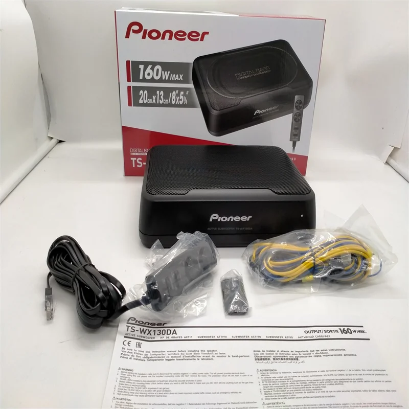 Free Shipping 3 Set PIONEER Car subwoofer TS-WX130DA 160W Ac
