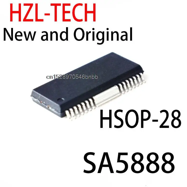 Новые и оригинальные модели SA5888 HSOP-28 SA5888TR SOP-28, замена микросхемы IC, AM5888S CD5888CB BA5888FP SOP, 5 шт.