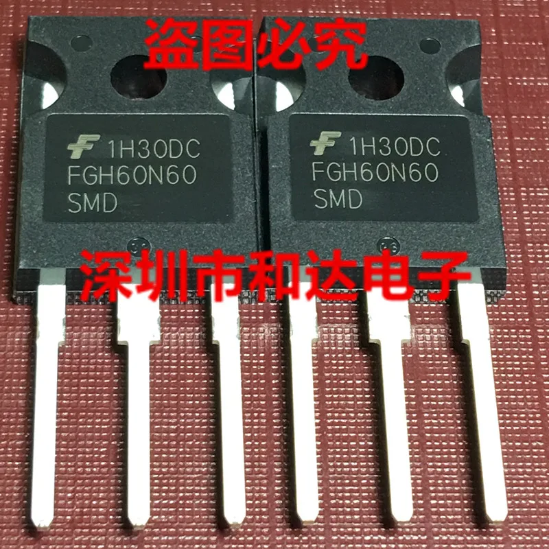 

Оригинал 2 шт./FGH60N60SMD TO-247 IGBT600V60A