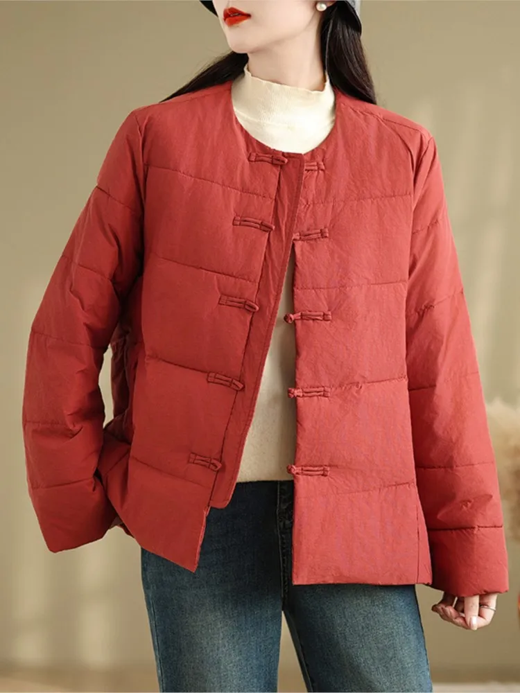 Зимнее стеганое хлопковое пальто женские повседневные модные свободные куртки
