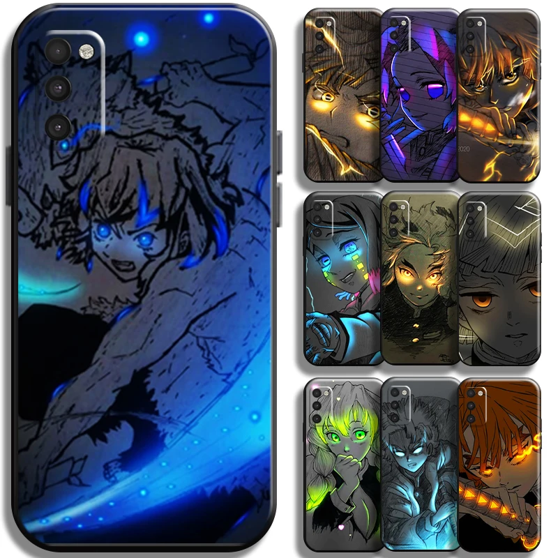 

Demon Slayer Agatsuma Zenitsu Phone Case For Samsung Galaxy M10 Soft Carcasa Full Protection Back Shockproof Black