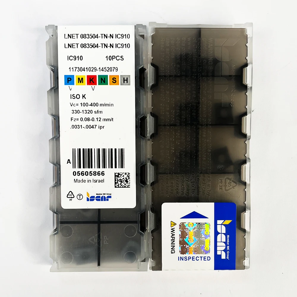 

HUAZHICHUN 10 шт. LNET 083504-TN-N IC910 индексируемая фрезерная вставка высококачественный твердосплавный токарный инструмент токарный станок с ЧПУ Режущий инструмент турник