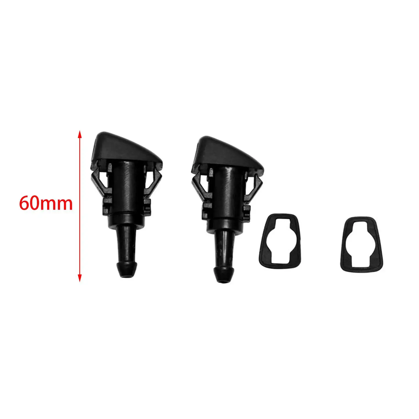 2 шт. насадка для омывателя лобового стекла автомобиля распылитель