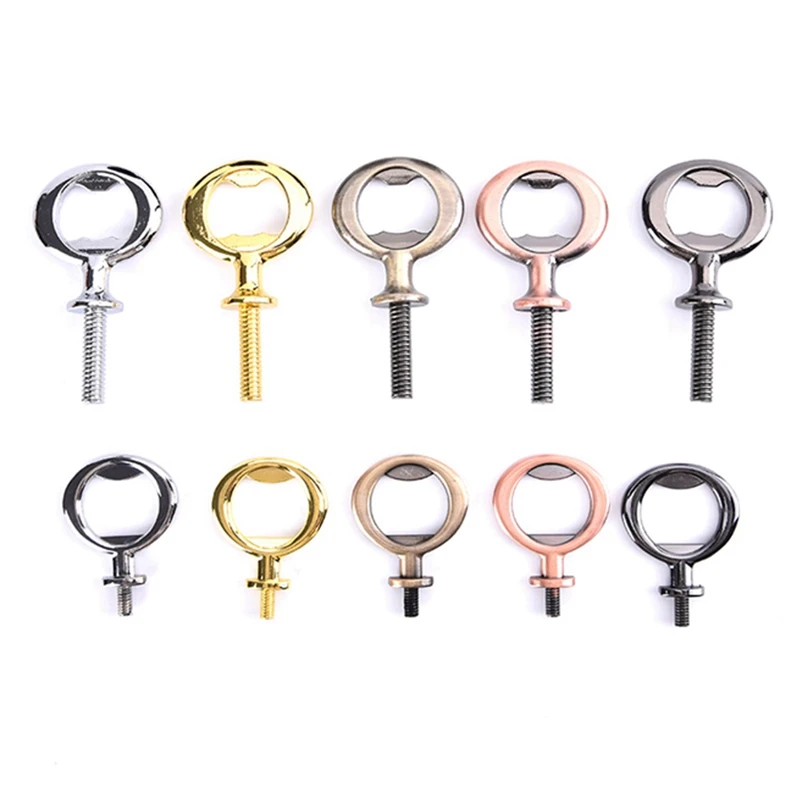 Bottle Opener Chrome Stopper Inserts Set For Wedding Wine Party Wood Turning DIY Project Craft