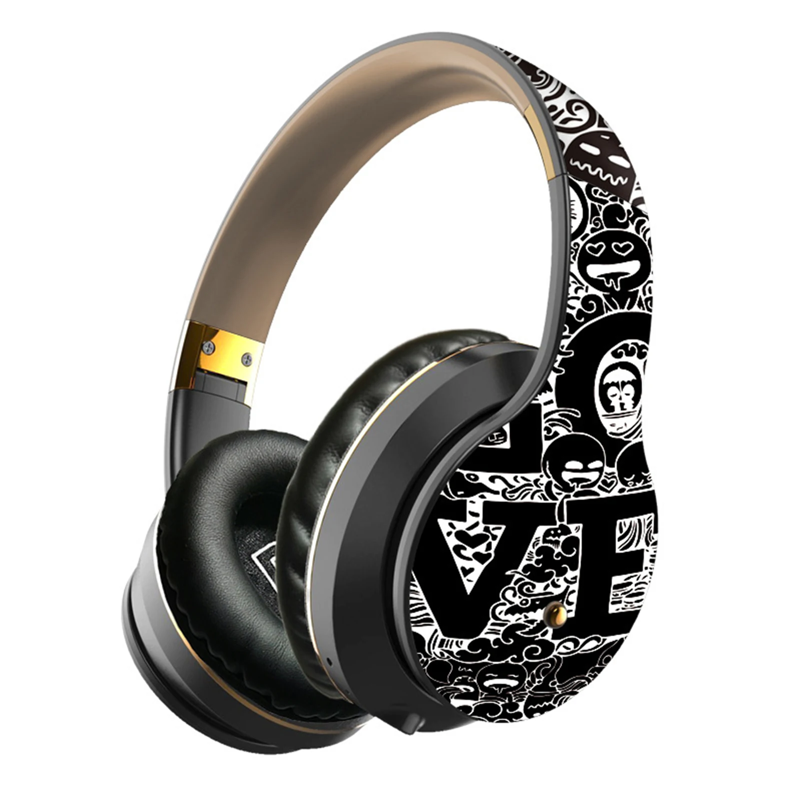 

Over Ear Wireless Bluetooth Headphones Active Noise Cancelling Deep Bass Comfortable Ear Cups For Cell Phone