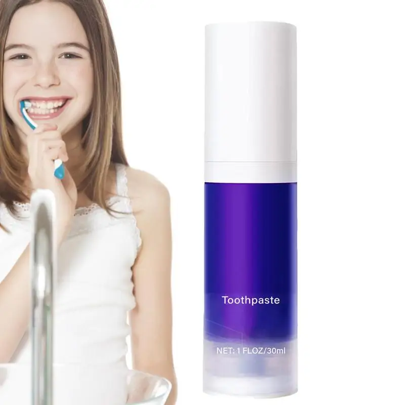 

Color Corrector Purple Toothpaste Purple Tooth Paste Brightening Teeth 1 Fl Oz Effective Tooth White Enamel Care Toothpaste