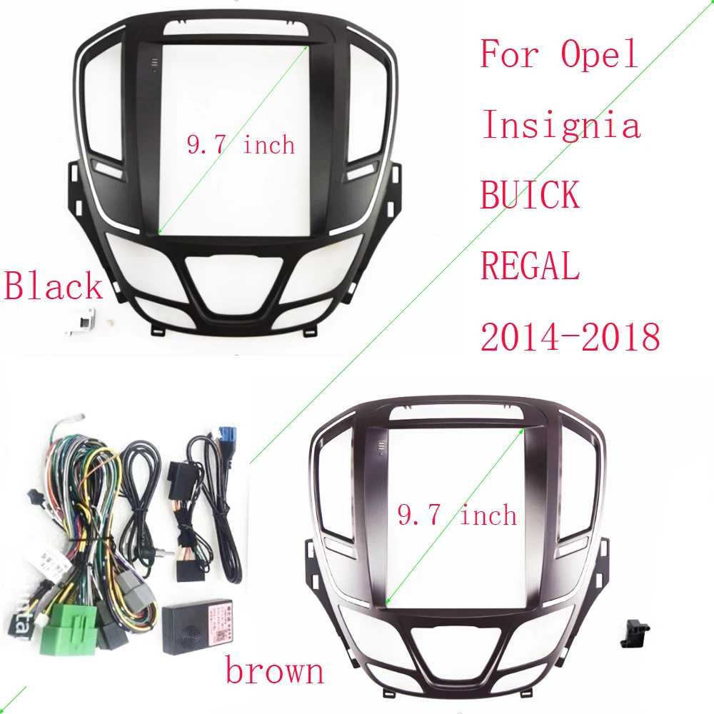 Автомобильная 9 7 дюймовая радиопанель для Opel Insignia BUICK REGAL 2014-2018 Android MP5 GPS плеер
