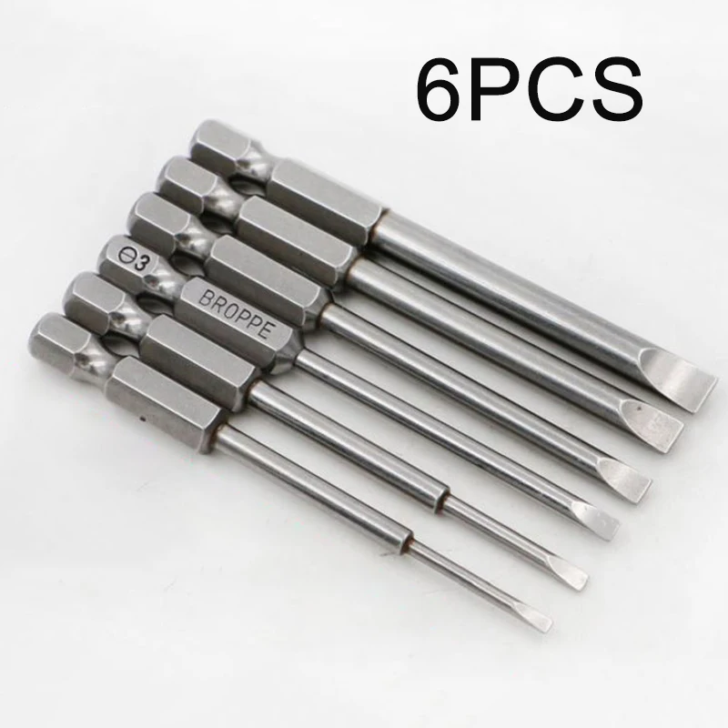 

Accessory Durable Practical Useful Screwdriver bit Hex 75mm Electric Equipment Head Impact Insert Magnetic Shank