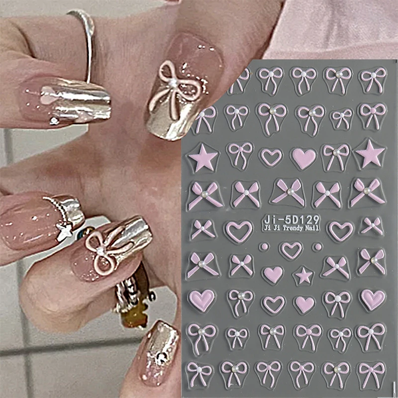 3d-наклейки с кристаллами и бриллиантами для дизайна ногтей наклейка